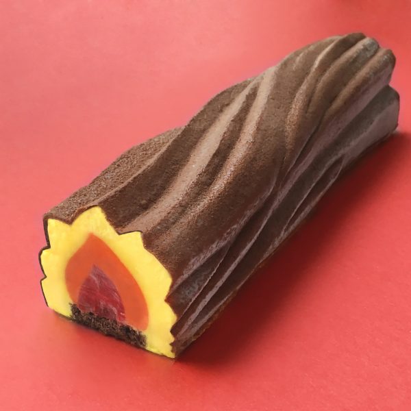 Buche flamme