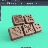 cadre rendu Bonbons géométriques